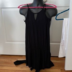 Keyhole romper elastic waist comfy casual2dressy beach2bar adjustable straps